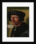 Portrait of the painter Jacob Cornelisz van Oostsanen by Anonymous