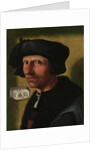 Portrait of the painter Jacob Cornelisz van Oostsanen by Anonymous