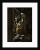 The Love Letter by Johannes Vermeer