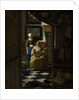 The Love Letter by Johannes Vermeer
