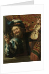 The Merry Fiddler by Gerard van Honthorst