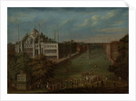 The Grand Vizier Crossing the Atmeydani (Horse Square) by Jean Baptiste Vanmour