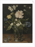 Still Life with Flowers in a Glass by Jan Brueghel I