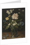 Still Life with Flowers in a Glass by Jan Brueghel I