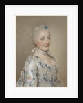 Portrait of Marie Josephe of Saxony by Jean-Etienne Liotard