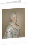Portrait of Marie Josephe of Saxony by Jean-Etienne Liotard