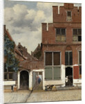 View of Houses in Delft The Netherlands by Johannes Vermeer