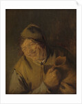 The merry peasant by Adriaen van Ostade