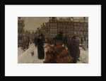 The Singel Bridge at the Palace in Amsterdam by George Hendrik Breitner