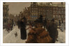The Singel Bridge at the Palace in Amsterdam by George Hendrik Breitner