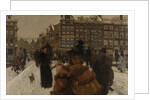 The Singel Bridge at the Palace in Amsterdam by George Hendrik Breitner