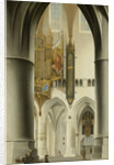 Interior of the Church of St Bavo in Haarlem The Netherlands by Pieter Jansz. Saenredam