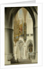 Interior of the Church of St Bavo in Haarlem The Netherlands by Pieter Jansz. Saenredam
