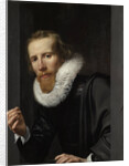 Portrait of a Goldsmith by Werner van den Valckert