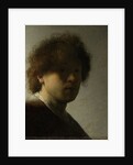 Self-portrait by Rembrandt Harmensz. van Rijn