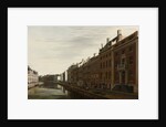The 'Golden Bend' in the Herengracht by Gerrit Adriaensz. Berckheyde