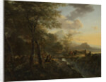 Italian Landscape with a Draughtsman by Jan Both