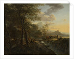 Italian Landscape with a Draughtsman by Jan Both