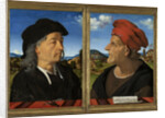 Portraits of Giuliano and Francesco Giamberti da Sangallo by Piero di Cosimo
