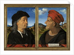 Portraits of Giuliano and Francesco Giamberti da Sangallo by Piero di Cosimo