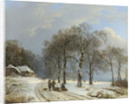 Winter Landscape by Barend Cornelis Koekkoek