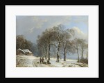 Winter Landscape by Barend Cornelis Koekkoek