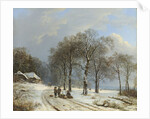 Winter Landscape by Barend Cornelis Koekkoek