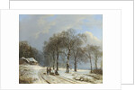 Winter Landscape by Barend Cornelis Koekkoek