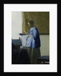 Woman Reading a Letter by Johannes Vermeer