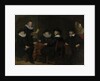 The governors of the Kloveniersdoelen Amsterdam by Govert Flinck
