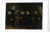 The governors of the Kloveniersdoelen Amsterdam by Govert Flinck