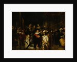 Militia Company of District II under the Command of Captain Frans Banninck Cocq by Rembrandt Harmensz. van Rijn