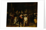 Militia Company of District II under the Command of Captain Frans Banninck Cocq by Rembrandt Harmensz. van Rijn