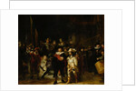 Militia Company of District II under the Command of Captain Frans Banninck Cocq by Rembrandt Harmensz. van Rijn
