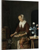 Woman Eating by Gabriël Metsu
