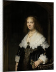 Portrait of a Woman by Rembrandt Harmensz. van Rijn