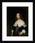 Portrait of a Woman by Rembrandt Harmensz. van Rijn