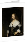 Portrait of a Woman by Rembrandt Harmensz. van Rijn
