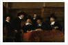 The Wardens of the Amsterdam Drapers' Guild by Rembrandt Harmensz. van Rijn