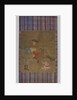 Painting of three Westerners by Zhang Rulin