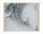 Painting, art of Chinese finger painting, landscape China by Gao Qipei