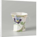 Cup, part of a set, painted with violins by C.W.J. 't Hart