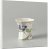 Cup, part of a set, painted with violins by C.W.J. 't Hart