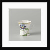 Cup, part of a set, painted with violins by C.W.J. 't Hart
