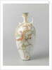 Vase of porcelain decorated with dragon by J.L. Verhoog