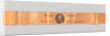 Orange satin ribbon, which in dotted carving an oval Portrait of Crown Prince Willem Frederik by Anonymous