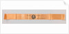 Orange satin ribbon, which in dotted carving an oval Portrait of Crown Prince Willem Frederik by Anonymous