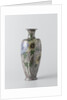 Vase with painting of flowers, Firma Wed. N.S.A. Brantjes en Co. by Philippus Lagrand