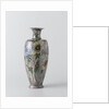 Vase with painting of flowers, Firma Wed. N.S.A. Brantjes en Co. by Philippus Lagrand