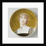 Decorative plate, Théodore Deck by Raphaël Collin